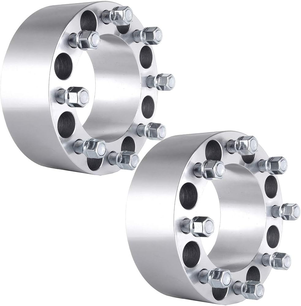 ECCPP 2 PC3"(75MM) Thick8x6.5"(125MM) 8 Lug WHEEL SPACERS ADAPTERS For DODGE RAM 2500 3500