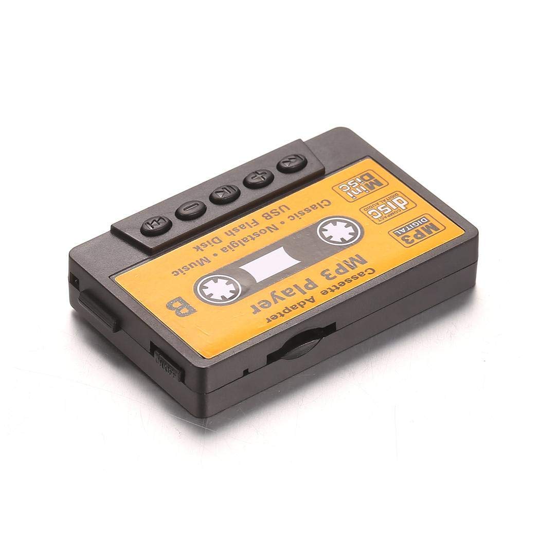 UpBeauty Cassette Style Portable USB MP3 Mini Music Player with TF Card Slot MP3 & MP4 Players
