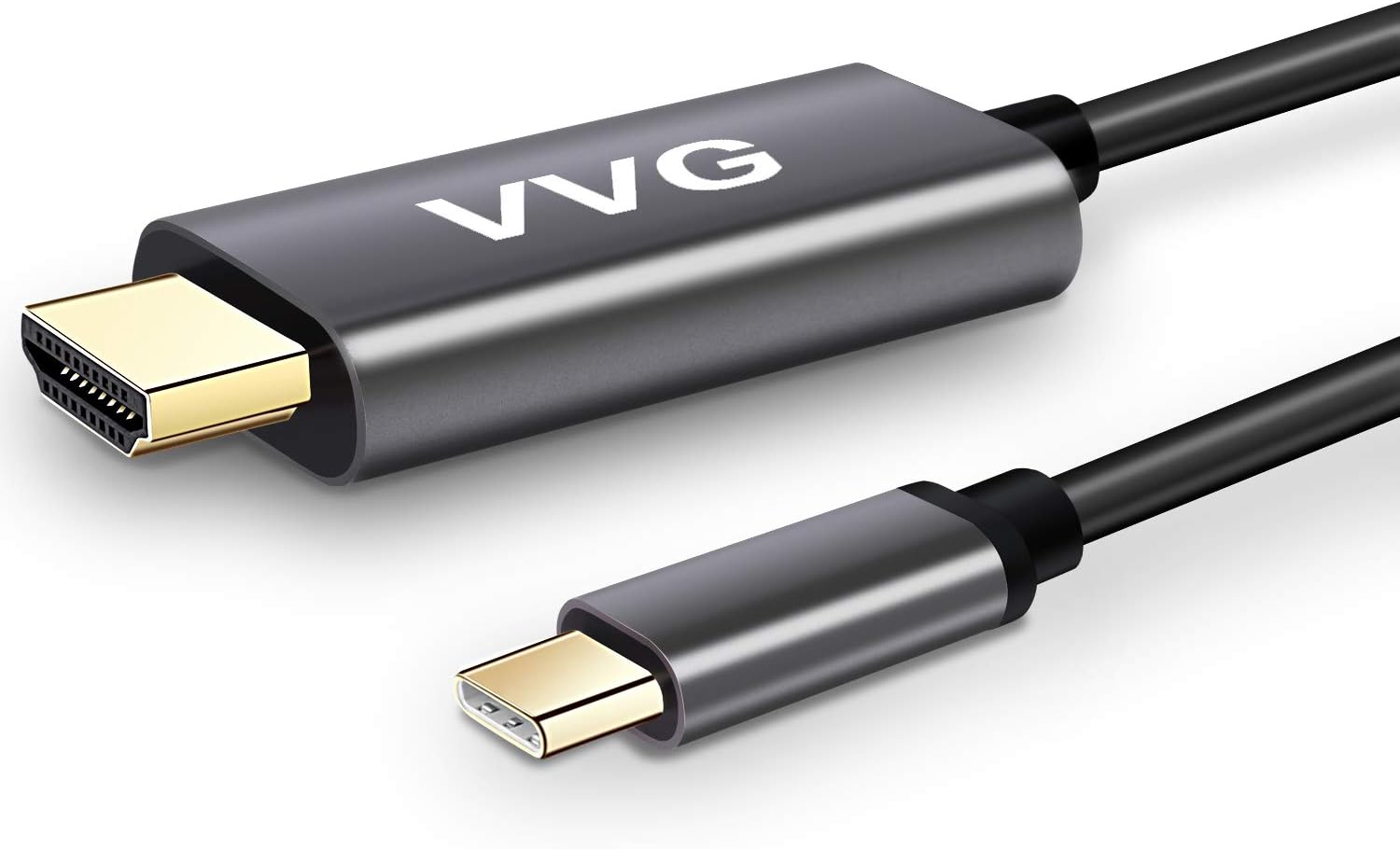 Amazon VVG USB Type C HDMI ケーブル (Thunderbolt 3対応 /4K対応) HDMI USBC 変換