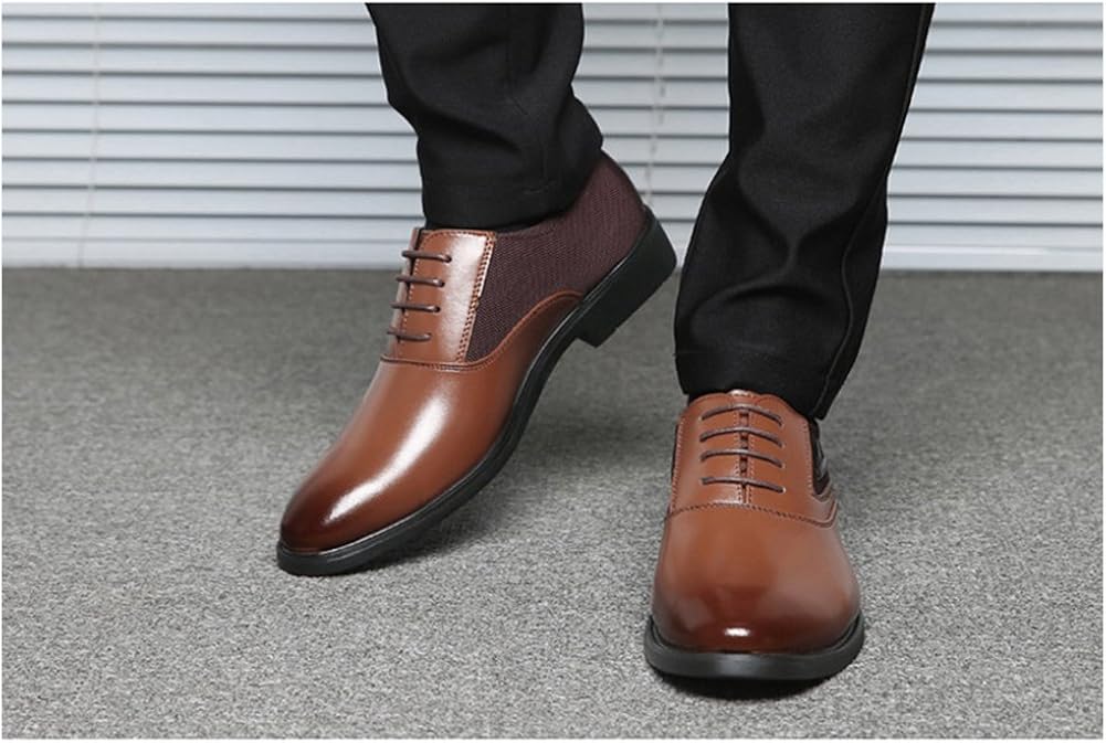 ZLY Men's Dress Shoes Casual Wide Width 