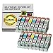 HI-VISION HI-YIELDS Compatible Ink Cartridge Replacement for CLI-42 CLI42, Black Cyan Yellow Magenta Photo Cyan Photo Magenta Gray Light Gray, 16 Pack