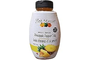 Hot Mamas Spicy Pineapple Pepper Jelly in Squeezable Bottle, 300ml