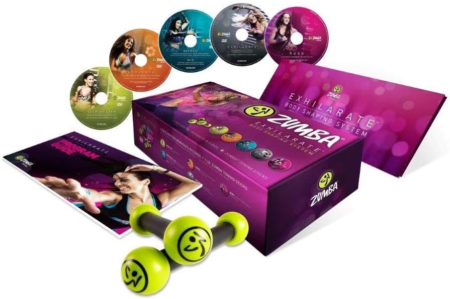 Zumba Fitness Exhilarate Body Shaping System DVD (Multi, pequeño ...