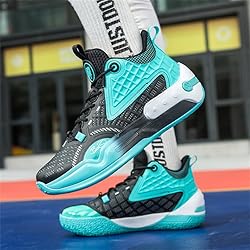 Mens Basketball Shoes for Boys Breathable Running