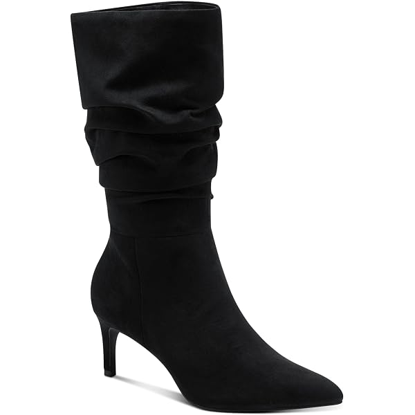 Amazon.com | Alfani Womens Lissa Faux Suede Slouchy Booties  display picture 2