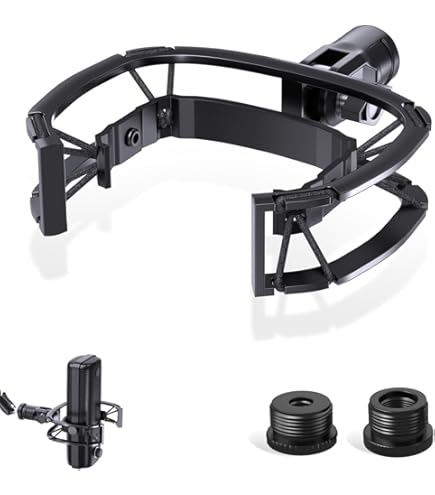 Amazon.com: Wave Microphone Shock Mount - Custom Built for