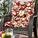 Greendale Home Fashions Indoor/Outdoor High Back Chair Cushion, Roma Floral