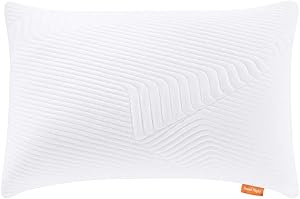 Sweetnight Queen Pillows for Sleeping, Gel Memory Foam Pillows for All Sleepers with Adjustable Loft to Neck Pain Relief, White