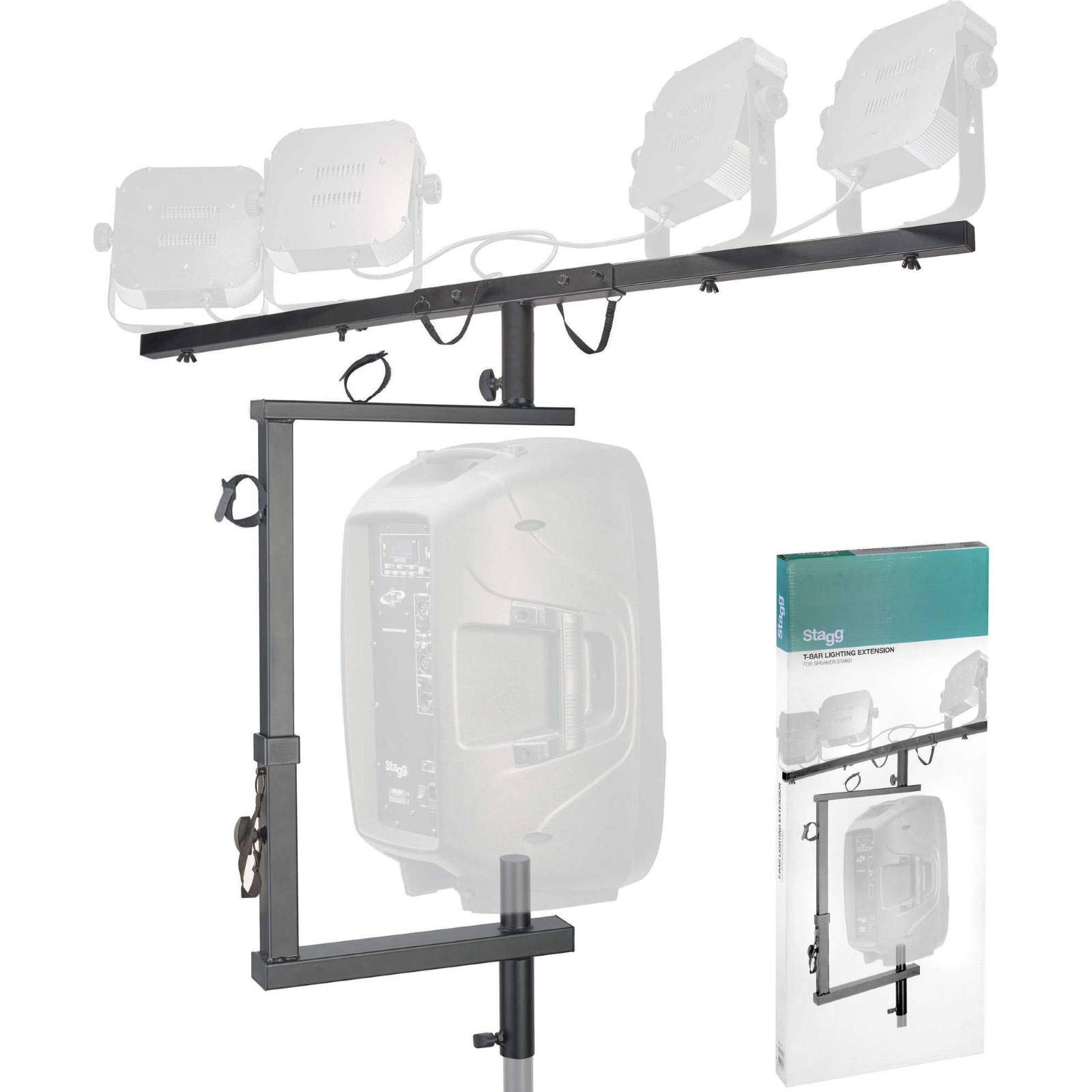 Stagg SPS2LIS TBar Lighting Extension for Speaker Stand