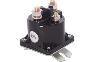 SABEWEILE Dump Trailer Solenoid Replace SAZ4201GJ SAZ-4201ER 7522 190107 070009, 4 Terminal Intermittent Duty, Relay for SPX Fenner Stone Prestolite Monarch Bucher, 12V 100A