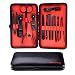 Winkeyes Manicure Pedicure Set, Manicure Tools Nail Clippers Kit, Cuticle Nipper Nail Cutter Care Set Scissor Eyebrow Tweezer Ear Pick&nbsp;Grooming Kit with Travel Case for Men Women primary