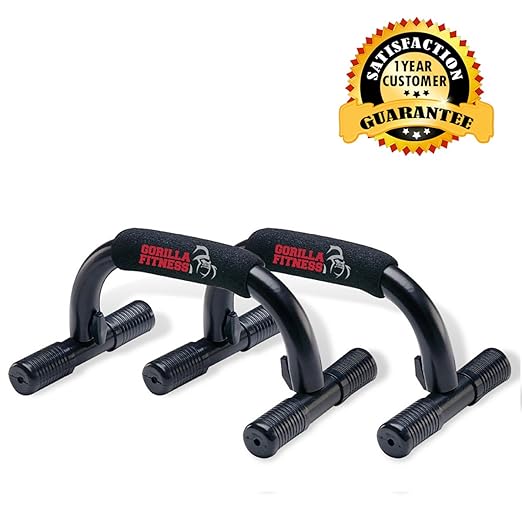 Push Up Bar from Gorilla Fitness Creates Strong, Safe Pushup Stands, Quality