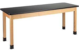 Learniture Science Lab Table w/High-Pressure Laminate Top (24" W x 72" L)
