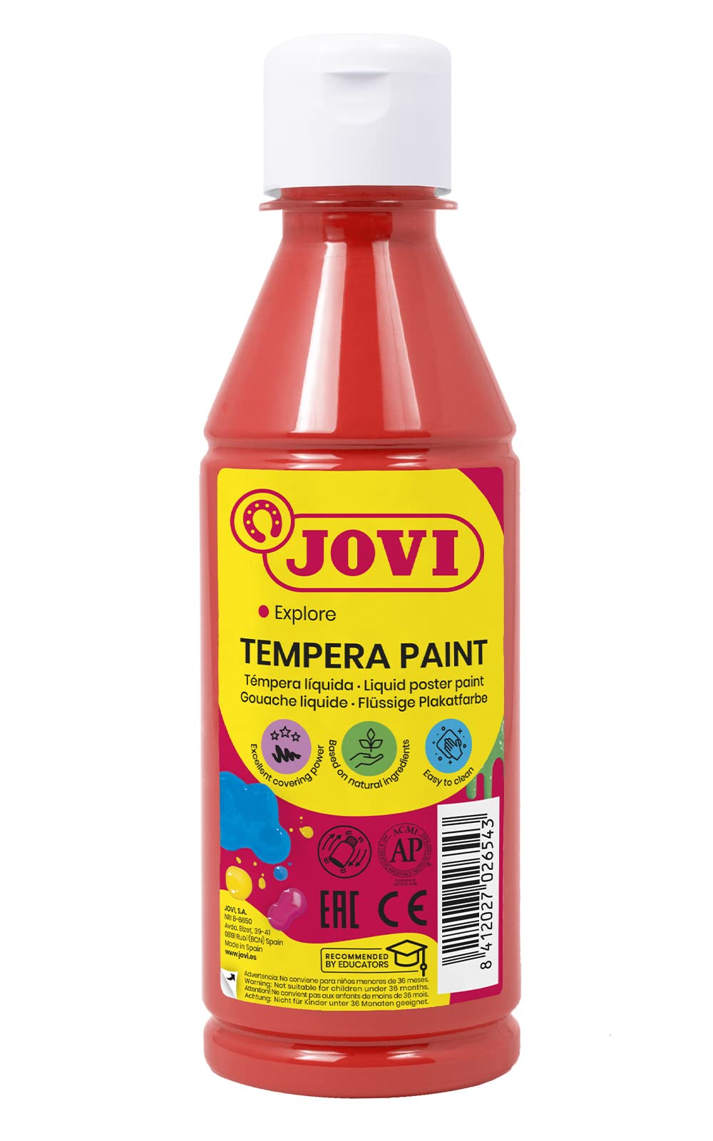 Temperamalerei LIQUIDA Jovi 9oz – BERMELLON
