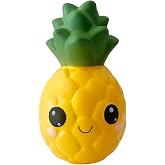 funnysquee Slow Rising Big Eyes Pineapple Squishies Toy for Kids Birthday Gift,Cute Fruit Stress Relief Simulation Lovely Squishys Squishi Squeeze Toys