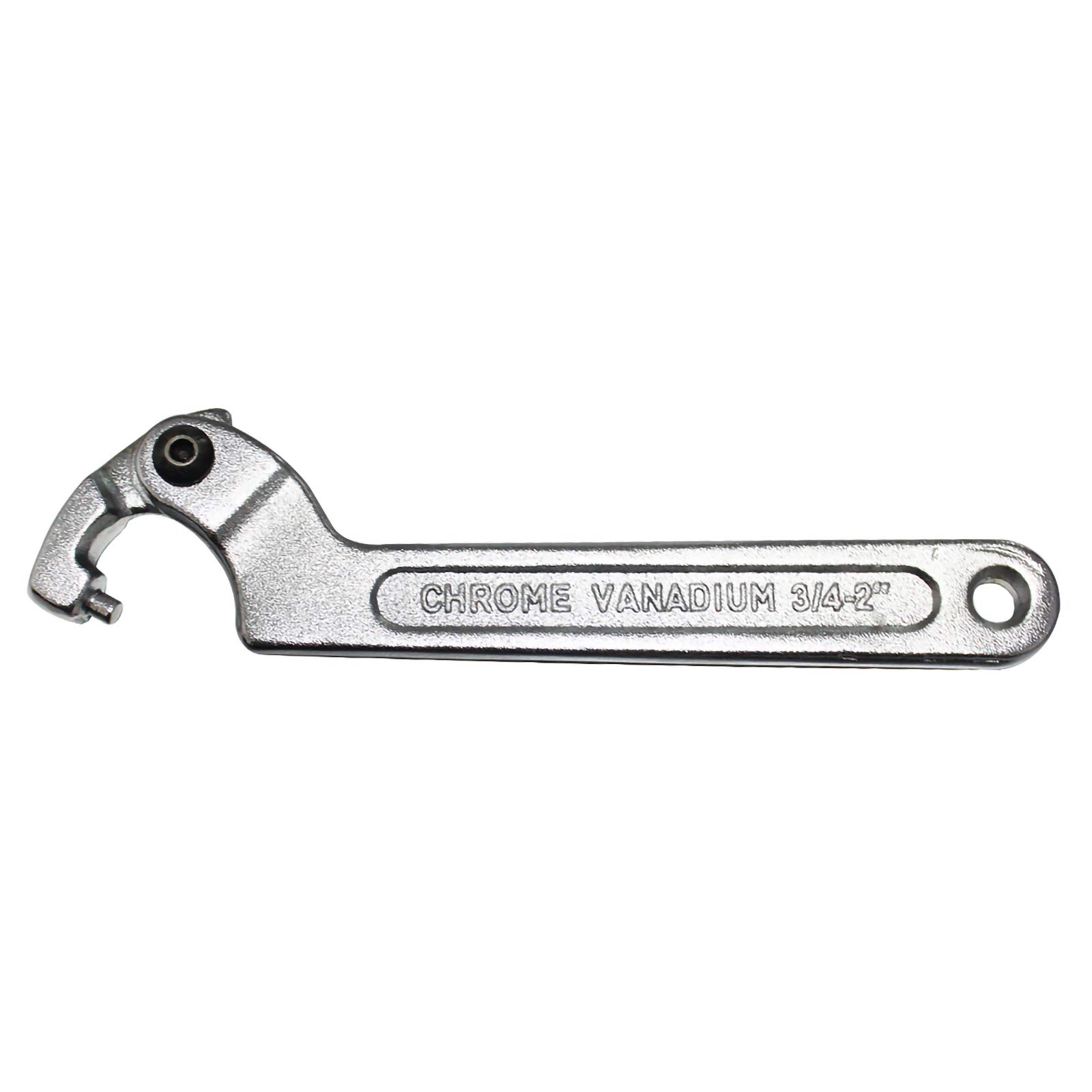 Larcele Hook Wrench for Nut, Side Adjustable Spanner YYBS-01 (Round Head,3/4-2inch(19-51mm))