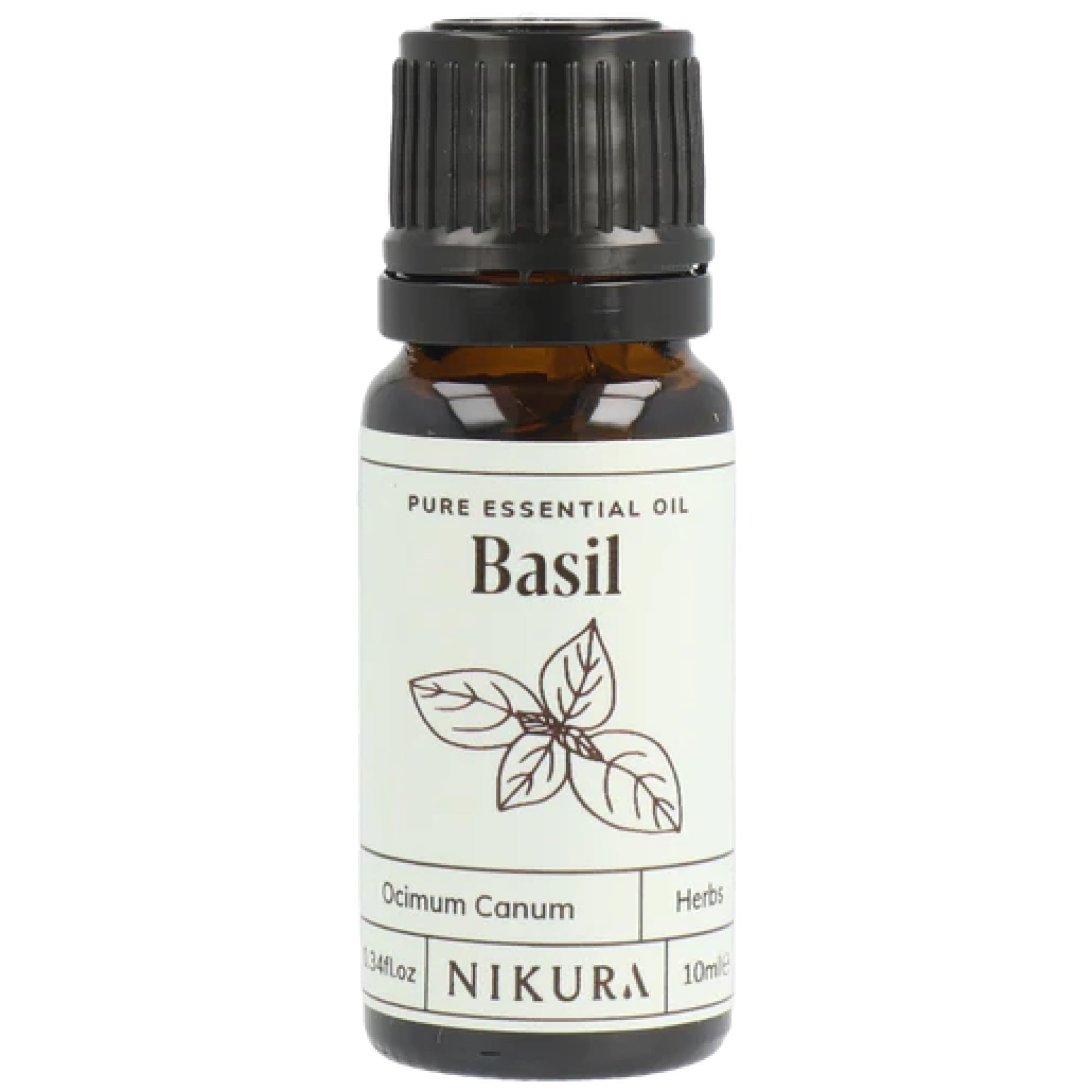 Nikura | Basil Essential Oil - 10ml - 100% Pure
