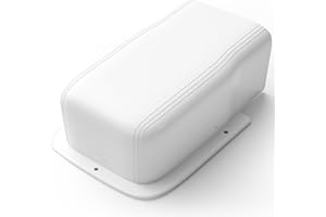 Toutgood 4'' Entry Wall Cover Line Set Cover Kit Accessories for Ductless Air Conditioners and Heat Pumps, PP Decorative Upgraded UV-Proof Strong& Durable