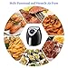 Ordergo Air Fryer, Fry Health with Less Fat, 1300W with Digital Screen Control, Black/AF106