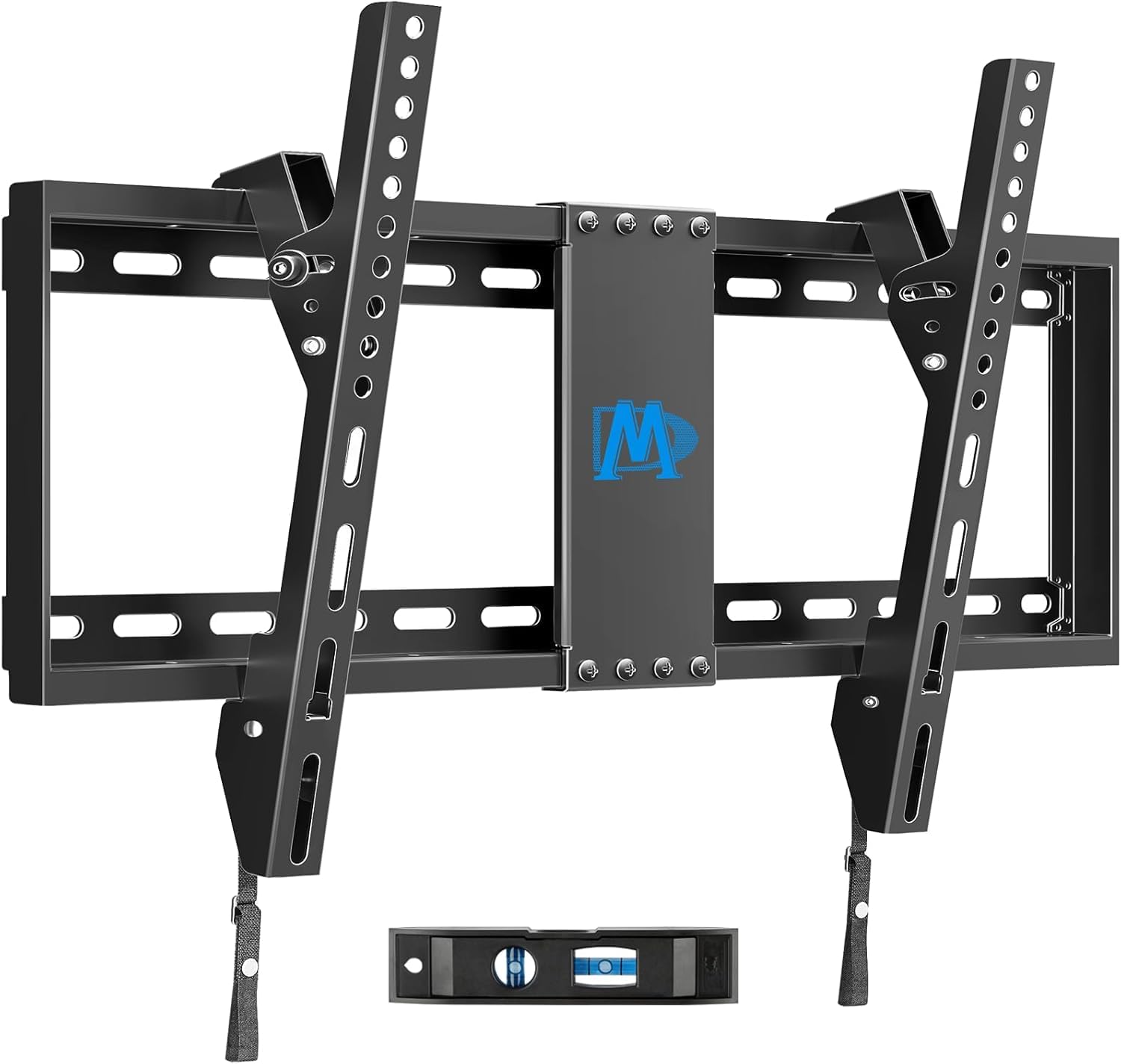 Mounting Dream Tilt TV Wall Mount Bracket for Most 37-82 Inch LED, LCD, OLED, Plasma TVs up to VESA 600x400mm and 60kg, Incl. Fischer Wall Plugs, Tilting TV Bracket MD2268-LK-02
