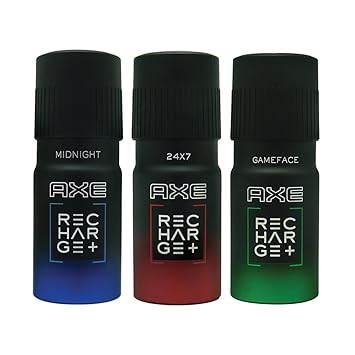 AXE Recharge Bodyspray Combo, 3x150ml