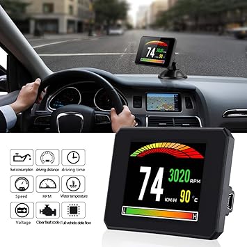 Elegantamazing - Proyector Digital para Coche con Pantalla de ...