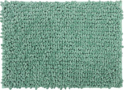 Casale Home 847431000359 New Cut and Large Loop Microfiber Chenille Area Rug, 4x6' , Mint