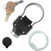 Pop &amp; Lock Universal Black Tailgate Lock, Key Lock, PL9900, The Gate Defender, Truck Theft Prevention, Made in USA