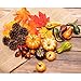 Whaline Thanksgiving Artificial Harvest Pumpkins, Maple Leaves, Gourd, Pine Cones and Acorns Set for Autumn, Fall and Halloween Home Table Decoration, 31 Pieces