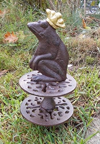 Deko Impression Gartenschlauchrolle Frosch Umlenkrolle Schlauchfuhrung M Erdspiess Amazon De Garten