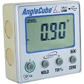 iGaging Angle Gage Digital Electronic Magnetic Level/Protractor/Bevel Gauge Angle Cube Gen 3