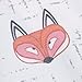 2pcs Baby Boy Girls Hooded Sweatshirt Fox Pattern Top Pants Home Outfits Costume (0-3M, White)