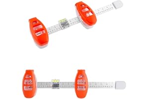 Level & Hang Magnetic Ruler - 3-in-1 Picture Hanging Tool with Built-in Level for Wall Decor Alignment，Magnetic Level Ruler K