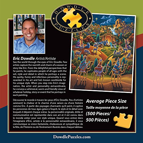 Jigsaw Puzzle - Nativity 500 Pc By Dowdle Folk Art