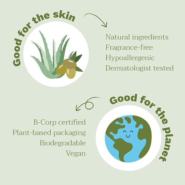 MUSTELA CERTIFIED ORGANIC HYDRATING CREAM – NATURAL BODY LOTION W/OLIVE OIL, ALOE VERA & SUNFLOWER OIL – FOR BABY, KID & ADULT – FRAGRANCE FREE, EWG VERIFIED & VEGAN – 5.07 OZ. – PACKAGING MAY VARY