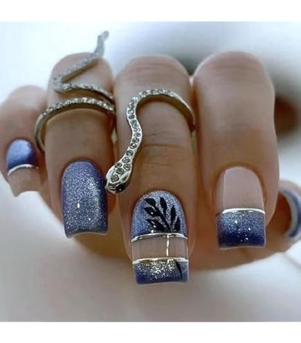 princess polly baby blue dress 16 Classy Bridal Nail Ideas That Match Any Wedding Dress – Couture Candy main image 1