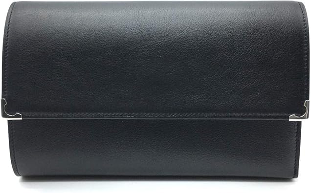 Amazon カルティエ Cartier マストドゥカルティエ ステンレススティール 3つ折り中財布 ウォレット 三つ折り財布 小銭入れあり カーフスキン メンズ 未使用 中古 Cartier カルティエ メンズバッグ 財布