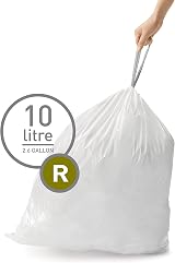 simplehuman CW0201 Code R Custom Fit Bin Liners White Pack of 20 view 2