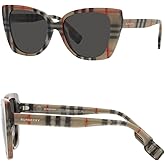 BURBERRY MERYL BE4393 Cat eye Shape Acetate Sunglasses with Luxury Eyewear Kit