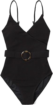 belted two piece swimsuit
