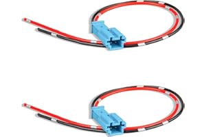 NuIth Speaker Wiring Harness Connector Adapter Replacement for BMW X1-X7, i3/i4/i8, iX3, Z4/Z8/Z3, 1-7 Series Aftermarket Tweeter Stereo Speaker Cable Plug