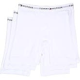 Tommy Hilfiger Men's 3-Pack Cotton Boxer Brief,White,Small(28-30)