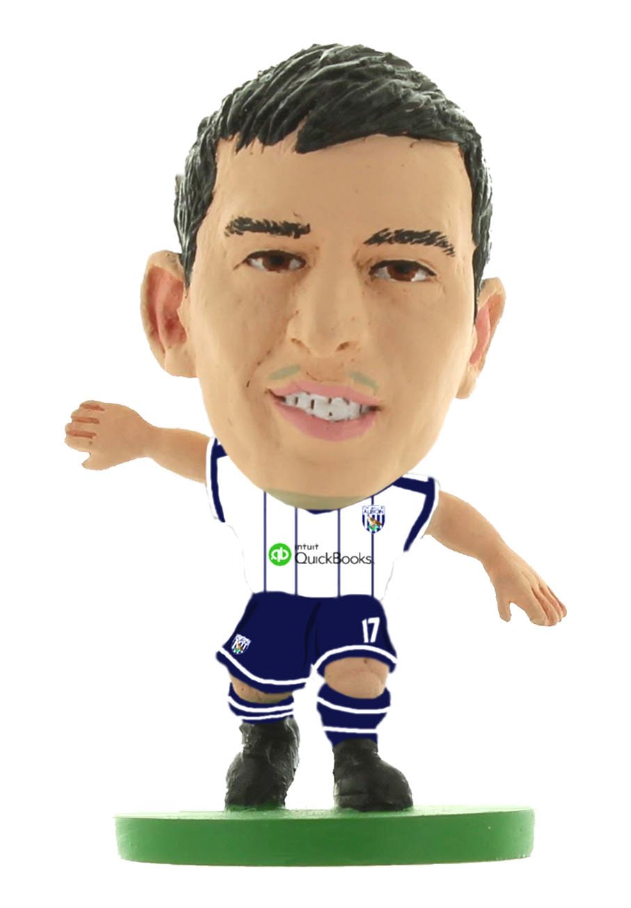 SoccerStarz - West Brom Graham Dorrans - Home Kit (2015 version)