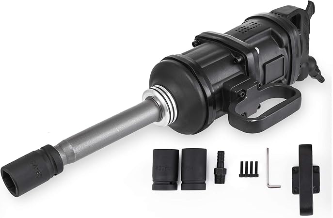 Phenixga Cle A Chocs Pneumatique Robuste De 1 Pouce Perceuse A Percussion De 2800n M 3800n M 5800n M Et Differentes Vitesse De Rotation Visseuse Cle A Choc Kit De Impact Gun Et Cle 5800n M Amazon Fr Bricolage