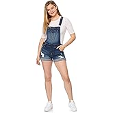 WallFlower Women's Shortalls Juniors (Standard and Plus)