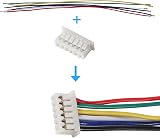 DORHEA 1.25mm Connector Plug Kit Pre-Crimped Cable 2-12 Pin JST GH Molex RC view 5
