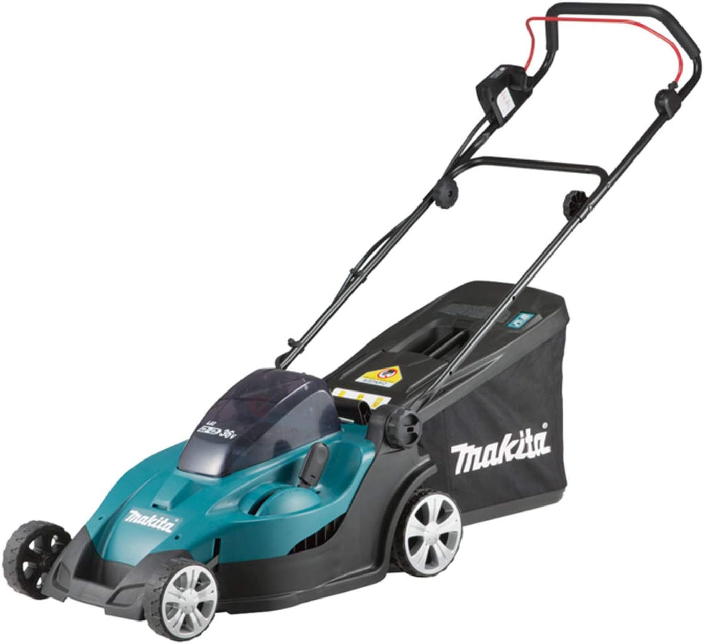 Makita dlm431pm2 Push Lawn Mower Black, Blue Lawn Mower Lawn Mowers