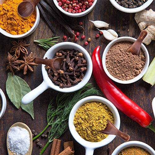 4 HansGo+Wooden+Spoons+Coffee+Mustard