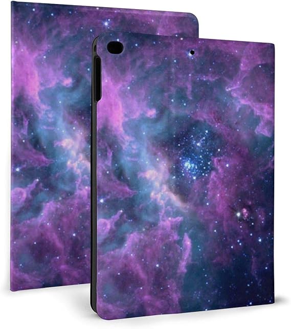 Purple Galaxy Ipad Case Slim Stand Hard Back Shell