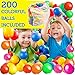 Kiddzery 3pc Ball Pit with Balls, Pop Up Kids Play Tent w/ Crawl Tunnel & Ball Pit, – 200 Crush Proof Balls - Great for Boys & Girls, Toddlers & Babies –W/ Carrying Case for Balls and Ball Pit